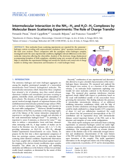 Intermolecular Interaction in the NH3&ndash;H2 and H2O&ndash;H2 Complexes