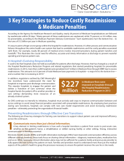 3 Key Strategies to Reduce Costly Readmissions
