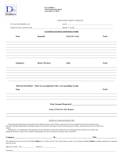 Item Quantity Price Per Unit Total