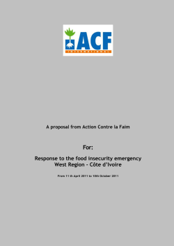 dfid proposal - missions