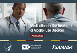 Medication for the Treatment of Alcohol Use Disorder