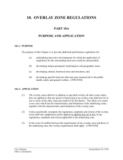 Chapter 10 - City of Regina