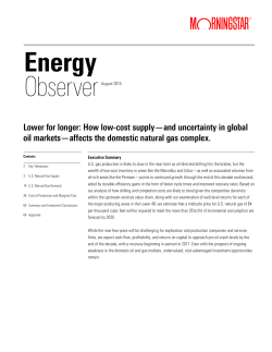 Lower for longer - Morningstar Commodity Data