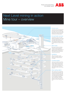 Next Level mining in action Mine tour &ndash; overview