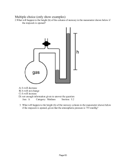 Chapter 4: Reactions in Aqueous Solution Multiple choice (only