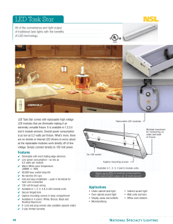 LED Task Star - National Specialty Lighting