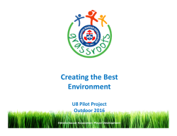 Creating the Best Enviornment Info