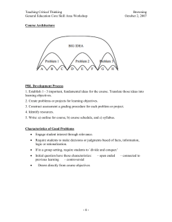Table 1: Breakdown of Exam Items by Bloom Level (Duch, et al