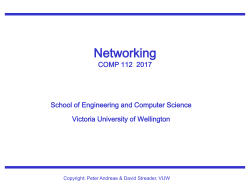 Networking