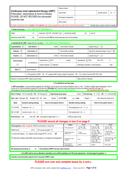 PLEASE record all changes in box 8 on page 6 PLEASE turn over
