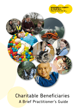Charitable Beneficiaries