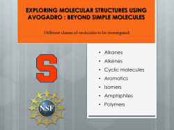 beyond simple molecules