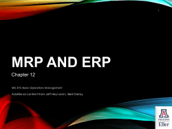 Time-Phased Product Structure