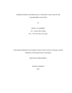 chapter i - Jim Wilson`s Home Page