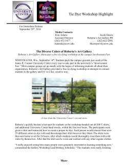 The Diverse Colors of Roberta`s Art Gallery