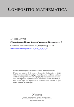 Characters and inner forms of a quasi-split group over R