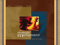 Creating Value in Global Markets