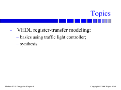 CHAP8-2-vhdl - Books by Wayne Wolf