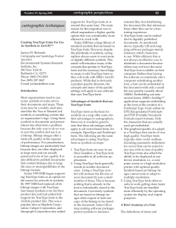 Print this article - Cartographic Perspectives