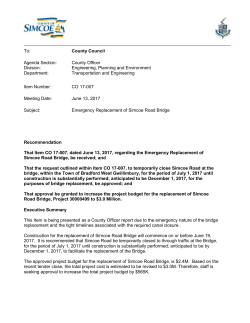 CC 17-007 - County of Simcoe