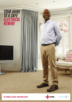 your guide to a safe electrical rewire