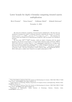 Lower bounds for depth 4 formulas computing
