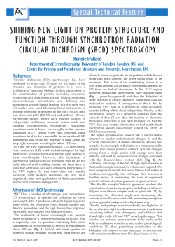 shining new light on protein structure and function through