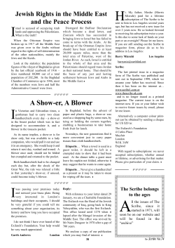 A Show-er, A Blower - The Scribe