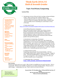 Food Waste/Composting