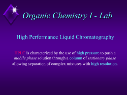 HPLC Presentation