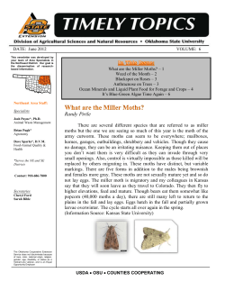 DATE - Oklahoma Cooperative Extension Service