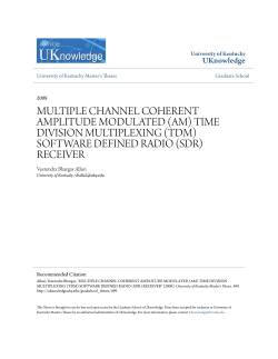 MULTIPLE CHANNEL COHERENT AMPLITUDE MODULATED (AM