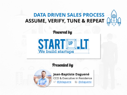 DATA DRIVEN SALES PROCESS ASSUME, VERIFY, TUNE
