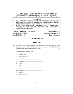 Compulsory English-II Course Code: 221