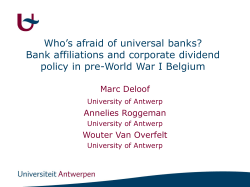 Deloof - Viessmann European Research Centre