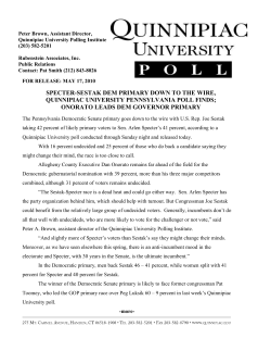 Quinnipiac University Poll/May 17, 2010 &ndash; page 2