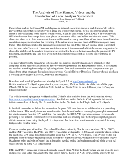 Copy of The Analysis of Time Stamped Videos_V4_18Marchx