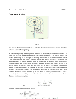Capacitance Grading