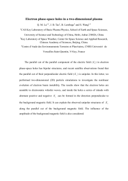 Isolated electrostatic structures in a two