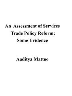 realizing the gains from services liberalization