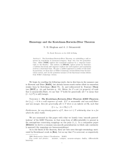 Homotopy and the Kestelman Borwein Ditor Theorem