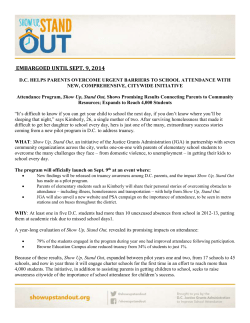 embargoed until sept. 9, 2014