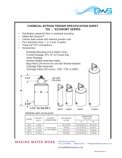 es - *economy series chemical bypass feeder specification sheet