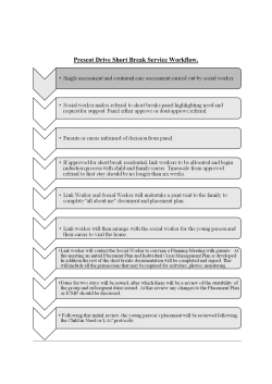 Prescot Drive Short Break Service Workflow