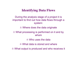 Data Flow Diagrams