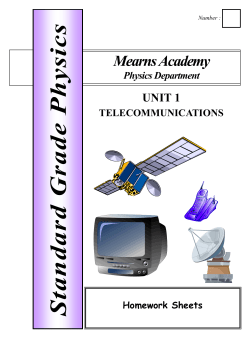 Homework 1.1 - Communication Using Waves I