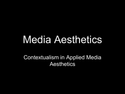 Media Aesthetics - Appoquinimink High School