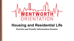 Housing and Residential Life