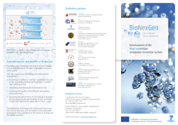 Development of the Next Generation membrane Bioreactor system