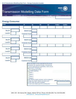 Energy Consumers (Loads)